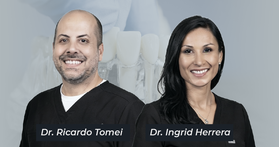 Doctors Ricardo Tomei and Ingrid Herrera, Dr. Mario Montoya's dental team, Atlanta, Silver Springs